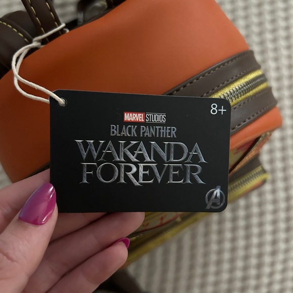 Disney Loungefly Marvel Wakanda Forever Black‎ Panther Okoye Mini Backpack main image 11
